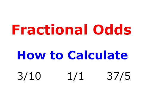 Fractional Odds